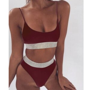 maillot de bain col rond
