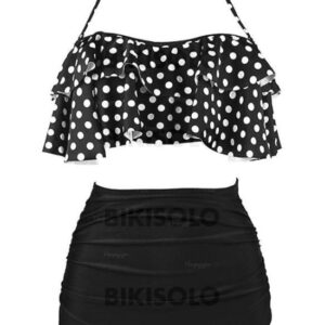 maillot de bain femme à pois