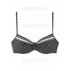 bikini élégante à bretelles pois
