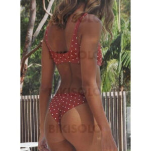 bikini taille basse à bretelles