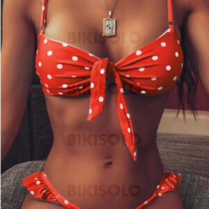 maillot de bain femme pois