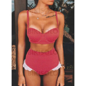 maillot de bain taille haute sexy