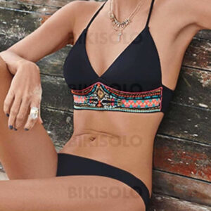 maillot de bain femme armature imprimé