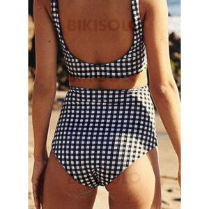 bikini Taille Haute Col U Sexy