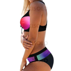 bikini tendance multicolore
