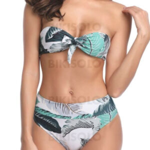 maillot de bain femme colorful sans bretelle