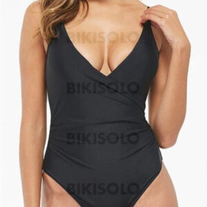 maillot de bain femme col V