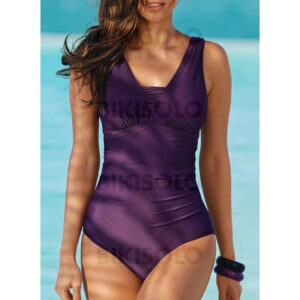 maillot de bain violet sexy