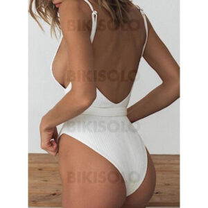 bikini femme couleur unie