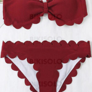 maillot de bain femme couleur unie