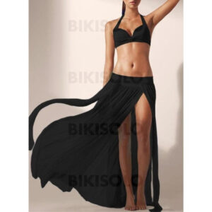 Maillot de bain Noir Couleur Unie
