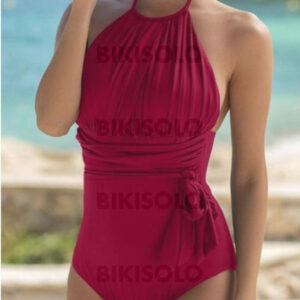 maillot de bain femme couleur unie