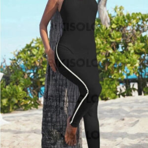 Maillot de bain noir une pièce
