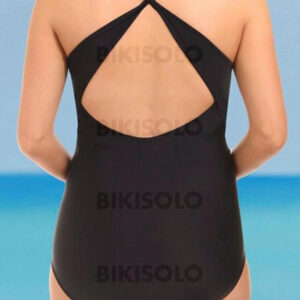 grande taille maillot col U