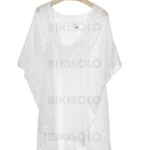 plage maillot col V