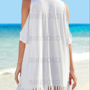 tenue plage femme couleur unie