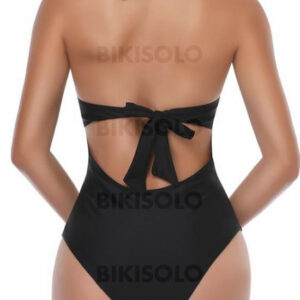 col V sexy maillot de bain une pièce