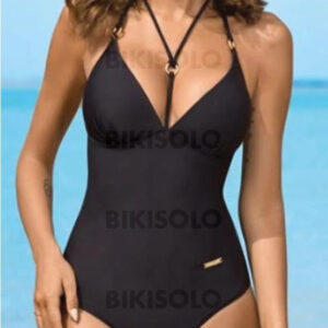 maillot de bain femme col V