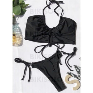 bikini couleur unie chic