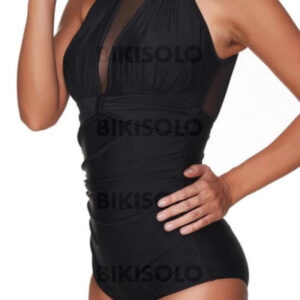 maillot de bain femme couleur unie