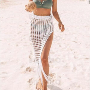 maillot de bain crochet blanc
