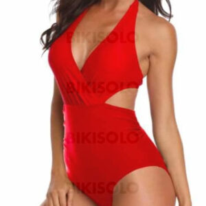 maillot femme couleur unie