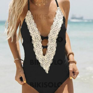 maillot de bain couleur unie