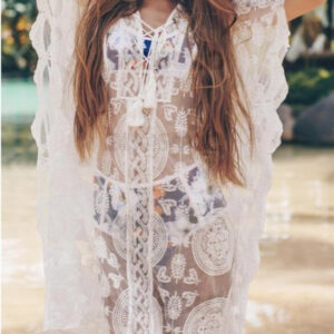robe de plage maille