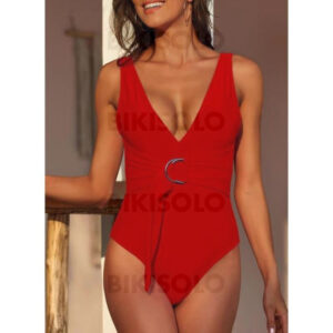 maillot de bain col V