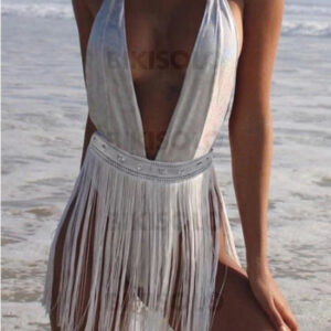 maillot de bain femme col v