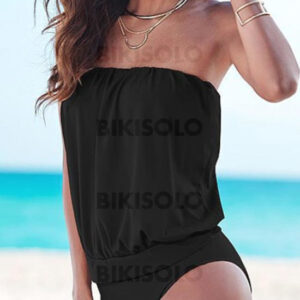 maillot de bain une pièce couleur unie