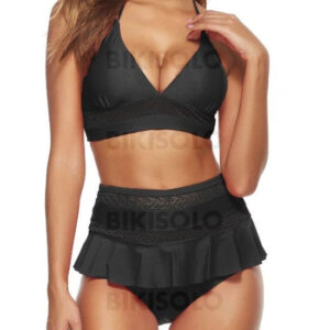 maillot de bain femme couleur unie