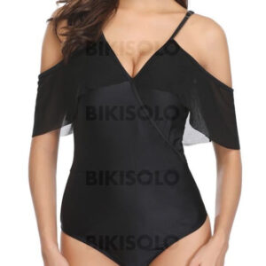 V-neck élégant maillot de bain