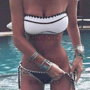Maillot de bain Femme Dot Bandeau Sexy