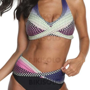 maillot de bain femme col rond