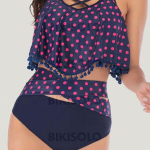 maillot de bain féminin à pois