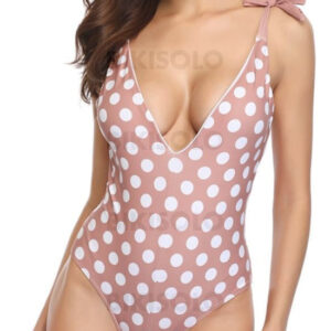 style une pièce à pois