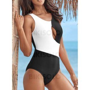 maillot de bain épissage couleur