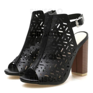 chaussures à talon bottier