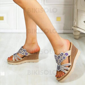 Sandales PU Strass