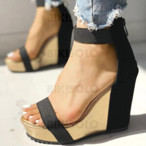 chaussures bout ouvert élégantes