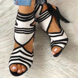 chaussures stiletto PU