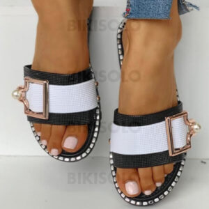 Bikisolo Femmes chaussons PVC
