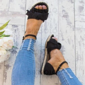 Bikisolo sandales talon plat