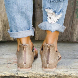 Sandales talon plat femmes