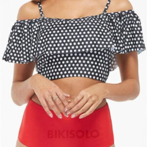 maillot de bain femme feuilles imprimé