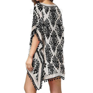 Maillot de bain bohème col V