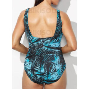 maillot de bain élégant à feuilles