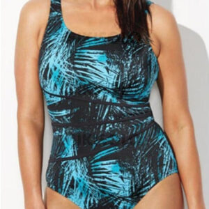 maillot de bain une pièce tropical