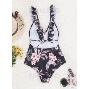 Bretelles élégantes maillot de bain femme